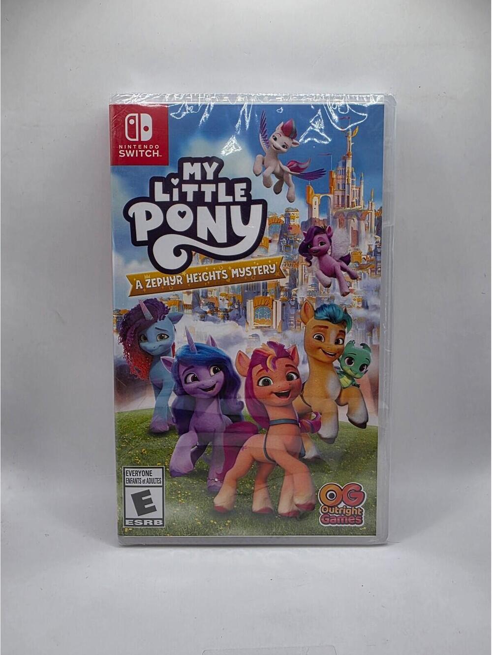 Brand New!! My Little Pony: A Zephyr Heights Mystery for Switch - Factory Sealed